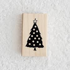 These elegant and inexpensive wreath cards. Christmas Tree Stamp Paper Source