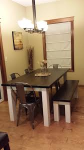 Ashley furniture glambrey 5 piece round dining room set. Hand Crafted White Pine Farmhouse Dining Table By Minnesota Farmhouse Custommade Com