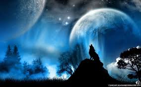 And just an fyi, wolves don't actually howl at the moon. Moon Wolf Wallpapers Group 70