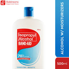 At home, we do keep an emergency kit that includes povidone iodine, band aid straps, cotton balls, agua oxinada and alcohol. Band Aid 70 Isopropyl Alcohol 500ml Lazada Ph