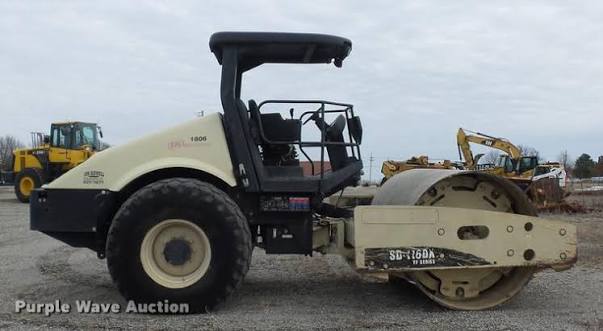 Ingersoll Rand SD-116DX-TF Series Smooth Drum Roller