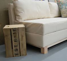 The total cost of this idea is around $100 which makes it super affordable as well as valuable. Storage Sofa Ana White
