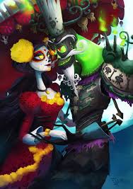 La Muerte And Xibalba By Stacheous Deviantart Com On Deviantart Disney Art Book Of Life Movie Book Of Life