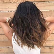 Coiffure Balayage Cheveux Long Mi Long Et Court Hair Color For Black Hair Brown Ombre Hair Short Ombre Hair