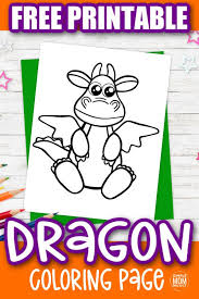 Maybe you would like to learn more about one of these? Free Printable Dragon Coloring Page Simple Mom Project