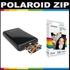 Polaroid Zip Mobile Printer Zink Zero Ink Printing Technology With Polaroid 2x3 Inch Premium Zink Photo P Instant Print Camera Mobile Printer Zink Photo Paper