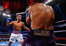 The eye of the tiger took a canadian fighter to mexico, spinning the wheels, and david lemieux, simon kean, and erik bazinyan won as expected. Gennady Golovkin Dominates David Lemieux In First Pay Per View Showcase To Stretch Winning Record To 34 Fights