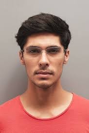 Aron Rectangle Brown Glasses for Men