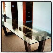 Resultado De Imagen Para Wood Base For Glass Top Dining Table Glass Dining Room Table Glass Dinning Table Dining Table Bases