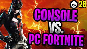 How many people play fortnite? Console Vs Pc Fortnite Are They Finally Equal Ps4 Xbox Vs Pc Youtube