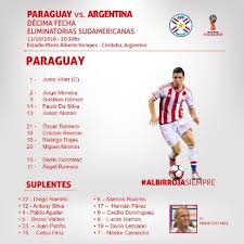 12:30am, wednesday 12th october 2016. Argentina Vs Paraguay En Directo Del Dia 12 10 2016 Marca Com