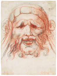 BERNARDINO INDIA (VERONA 1528-1590), A Sibyl holding tablets (recto);  Design for a ceiling with tritons, putti and a coat of arms (verso)