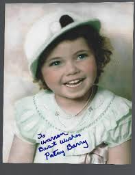 OURGANG Patsy Barry Was One Incarnation of “baby Patsy” in the Our Gang  Films. W/COA