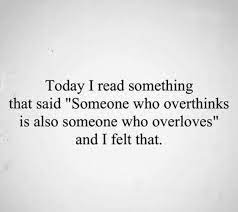 Quotes About Overthinking Angkoo
