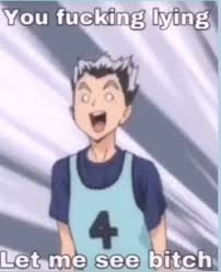 Pin By Rayquazaslytherin On Reactions In 2020 Anime Memes Funny Haikyuu Meme Anime Meme Face