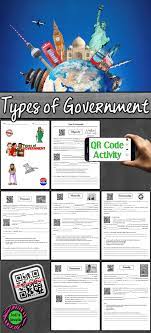 Ipad Activity Using Qr Codes Students Will Answer The Questions About Types Social Studies Middle School Social Studies Lesson Plans Social Studies Classroom