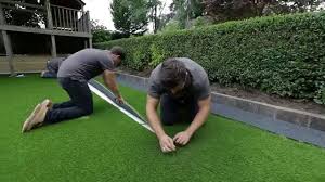 It is important to understand what each tool's function sod cutter , shovel, hoe, wheelbarrow, measuring tape, spray paint or chalk line, landscape rake, broom, fertilizer spreader, plate compactor or. How To Install Artificial Grass Wickes Co Uk