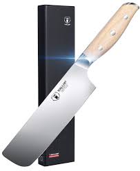 Quick delivery, and they are great about returning emails. Wallop Nakiri Knife Vegetable Cleaver Kitchen Knives Asian Usuba Knife 7 Inch Japanese Chef Knife German 1 4116 Hc Stainless Steel Full Tang Natural Pakkawood Handle With Gift Box