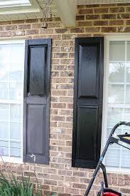 Shutters before & after being sprayed with 2 coats of paint.used the @gracopaintsprayers true coat to give it a try not bad for a low cost sprayer. Decoart Blog Diy How To Paint Shutters