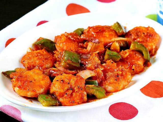 Prawn Chilli