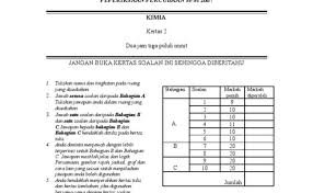 Spm Percubaan 2007 Sbp Chemistry Paper 2 Otosection