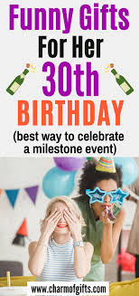 4.5 out of 5 stars 5 ratings. Funny 30th Birthday Gifts For Women That Promise To Make Her Laugh 19 Ideas Funny Gifts For Her 30th Birthday Gifts 30th Birthday Funny