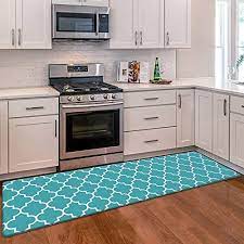 Maybe you would like to learn more about one of these? Wiselife Kitchen Mat Cushioned Anti Fatigue Kitchen Rug 17 3 X 59 Waterproof Non Slip Kitchen Mats And Rugs Heavy Duty Pvc Ergonomic Comfort Mat For Kitchen Floor Home Office Sink Laundry Green Buy Online At Best