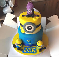 Birthday cakes from this line are the perfect way to mark the occasion. Arends Cakery Minion Cake For Joe S 4th Birthday Today Facebook