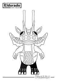 coloriages eldorado lille3000 pour petits et grands diablito diy eldoradolille alebrijes mexico coloriage coloring pages art de gratuites le nouvel an