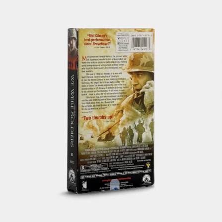 We Were Soldiers VHS Tape