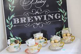 Lorvain tea party hanging swirl decorations, 30 pcs floral teacups teapot tea party supplies, for tea theme baby shower bridal shower girls birthday decor. Kara S Party Ideas Baby Shower Tea Party Kara S Party Ideas
