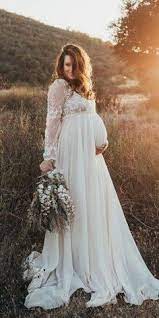 In fact you will notice most maternity wedding dress gowns are empire waist styles. 46 Maternity Wedding Dress Ideas Pregnant Wedding Dress Pregnant Wedding Wedding Dresses