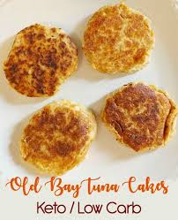 Easy Old Bay Tuna Cakes These Low Carb Keto Friendly Tuna Cakes Are Tasty And Great For Meal Prep Ketore Tuna Cakes Tuna Cakes Healthy Low Carb Meals Easy