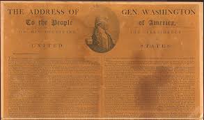 If you like, use the. George Washington S Farewell Address