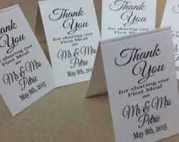 Add a calligraphy flourish to the names and numbers. 7 Ways To Diy Those Place Cards Yourself New Jersey Bride