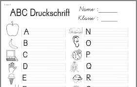 Pin Von Ariane Sand Auf Deutsch Grundschule Druckschrift Arbeitsblatter Grundschule Lernen