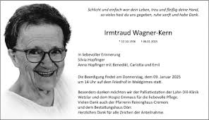 Traueranzeigen Ihrer Region