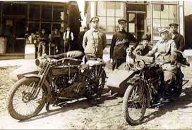 Big Dew Little Harley Davidson Sidecar Motorcycle Usa Old Bikes
