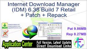Confirm the monthly subscription plan you wish to commit for and proceed. Internet Download Manager Idm 6 38 Build 7 Retail Patch Repack Softwares Latest Update Free Download