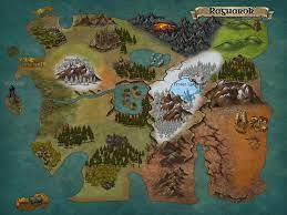 Streets names and panorama views, directions ragnarok map by googlemaps engine: World Map Project Based On The Ragnarok Map From Ark Survival Evolved Inkarnate