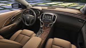 2014 Buick Lacrosse Interior With Choccachino Soleil Keisel Leather Seating Cocoa Accents Contrast Stitching And Phantasm Buick Lacrosse Buick Buick Lesabre