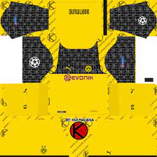 The dls logos are usually in png format because without the background logo easily fit on the team uniform. Borussia Dortmund 2019 2020 Kit Dream League Soccer Kits Kuchalana