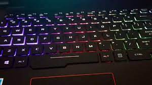 Asus rog strix gaming notebook gl703v keyboard randomly stops working Asus Rog Gl553vd Amazing Rgb Backlit Keyboard Youtube
