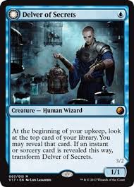 Archangel avacyn's delayed triggered ability triggers at the beginning of the next upkeep regardless of whose turn it is. Delver Of Secrets From The Vault Transform Magic The Gathering Tcgplayer Com