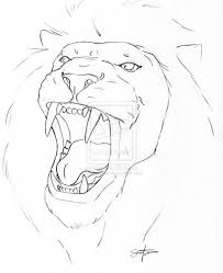 They can be fierce, expressive, and proud or simple, cute, and cartoonish. How To Draw A Lion Face Roaring Novocom Top