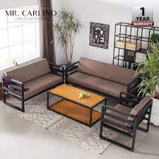 Check out our living room sofa selection for the very best in unique or custom, handmade pieces from our sofas & loveseats shops. Combo B Unire Living Room Steel Sofa Set With Coffee Table Shopee Singapore