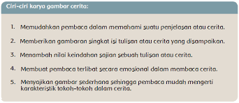 Contoh bahasa jawa, minangkabau, bahasa bali, dan bahasa banjar. Ciri Ciri Karya Gambar Cerita Halaman 107 Belajar Kurikulum 2013