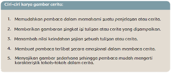 Bahan yang tidak dapat diproduksi roncean adalah … a 8. Ciri Ciri Karya Gambar Cerita Halaman 107 Belajar Kurikulum 2013