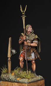 Roman Aquilifer By Philippe Putty Paint In 2021 Roman Ancient Rome Painting