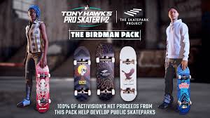 Rider of skateboards, father of children, advocate of skateparks, connoisseur of fine food & spirits, confuser of identities, age of middle. Unterstutzt The Skatepark Project Mit Dem Jetzt Fur Tony Hawk S Pro Skater 1 2 Verfugbaren Birdman Pack